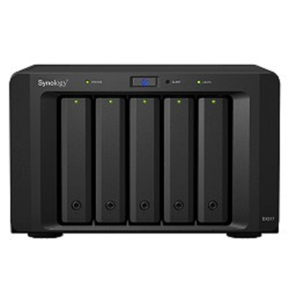 Synology Дисковый массив Synology DX517 Модуль расширения 5xHDD Hot Plug SATA(3,5" or 2,5"), eSATA, для DS1517+, DS1817+