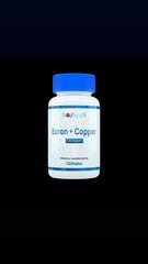 Noxygen Boron + Copper 120 табл. здоровье костей, кожи, суставов, волос и ногтей.