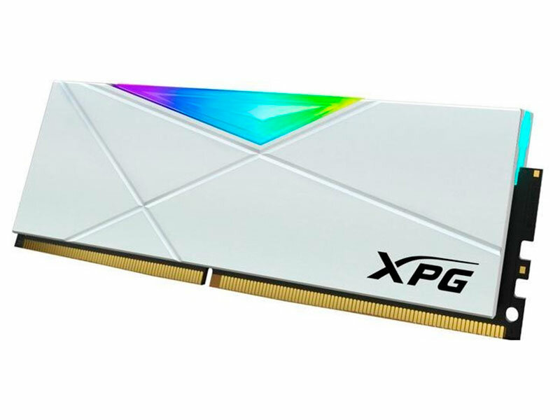 Оперативная память ADATA DDR4 8GB 3200MHz XPG SPECTRIX D50 RGB White (AX4U32008G16A-SW50)