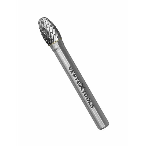 Борфреза по металлу овальная 8 мм хвостовик 6 мм 1070₽