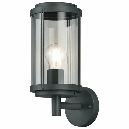 Светильник уличный настенный escada vegga e27 40вт ip44 темно-серый 11549₽