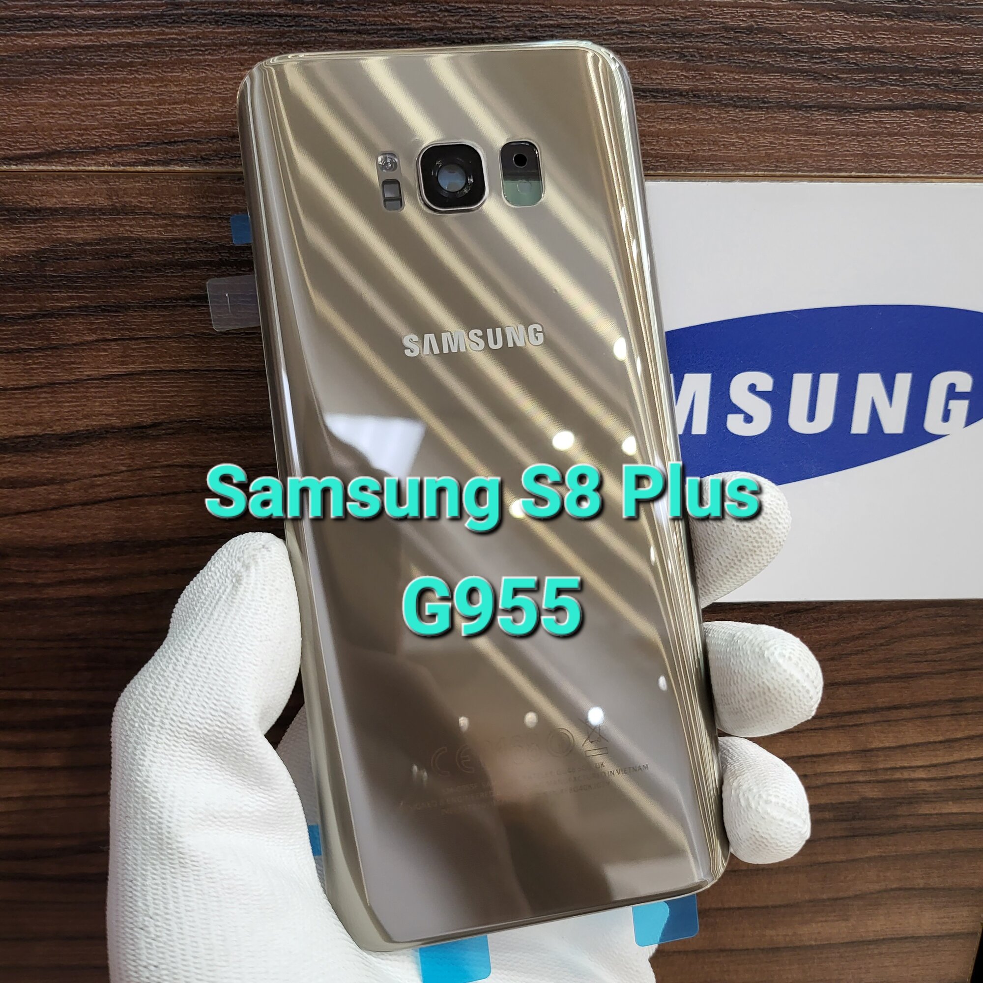 Крышка для Samsung S8 Plus (заднее стекло) 