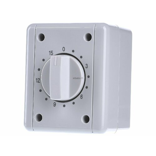 Механический таймер 0 15мин серый 8015 W Jung 4011377734500 30405₽