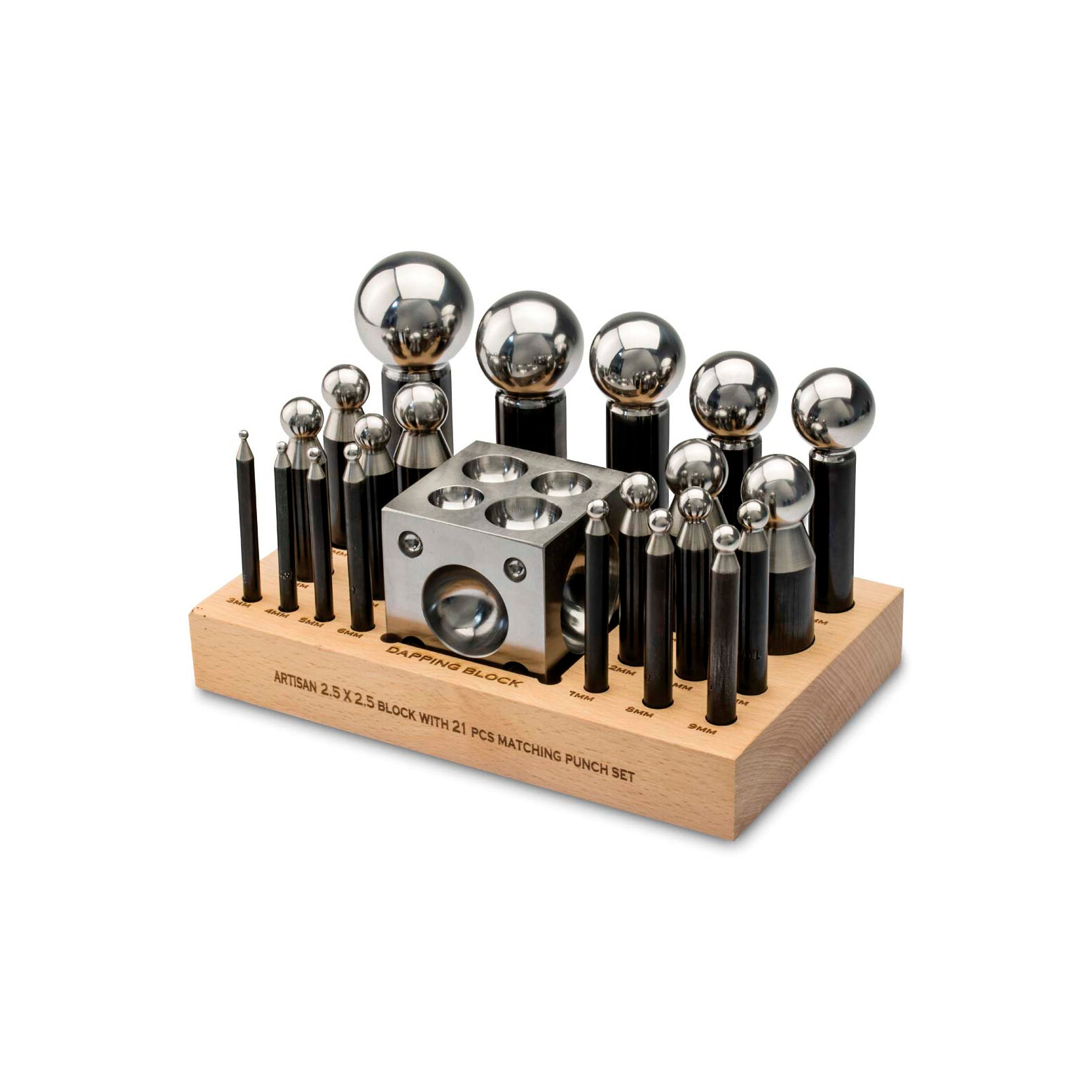 Анка с пунзелями набор для ювелира, 22 предмета, создание украшений — фото 1