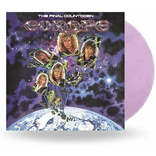 Виниловая пластинка Europe. The Final Countdown. Coloured Purple Vinyl (LP) виниловая пластинка europe the final countdown coloured purple vinyl lp