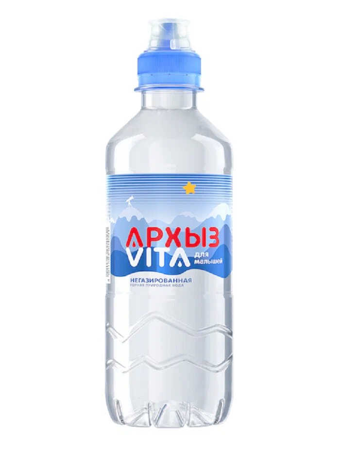 Вода Архыз Vita "для малышей", 12 шт по 0,33 л, пэт