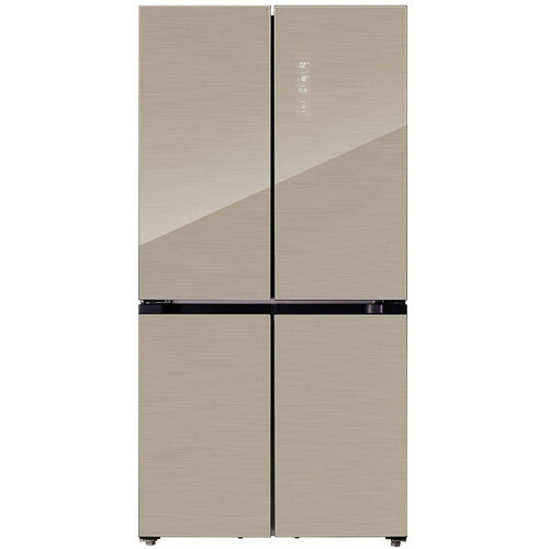 Холодильник Lex LCD505GIGID 2-хкамерн золотистый стекло 10045000₽