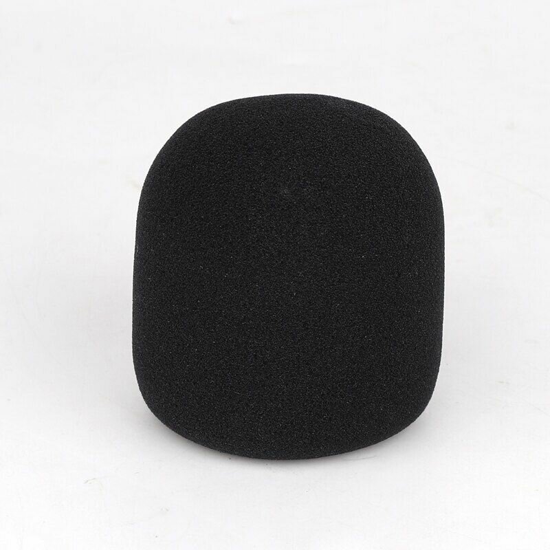 Ветрозащита микрофона, черная. Размеры 42х70мм. Внутренний диаметр 35-42мм.