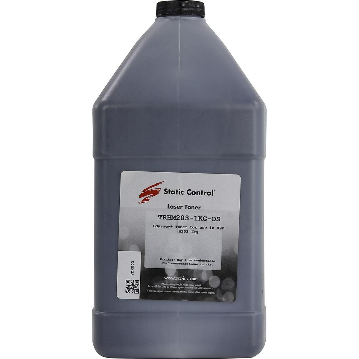 Тонер Static control TRHM203-1KG-OS