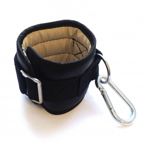 Манжета для тяги на тренажере с карабином для ног усиление арт. 03-08/1