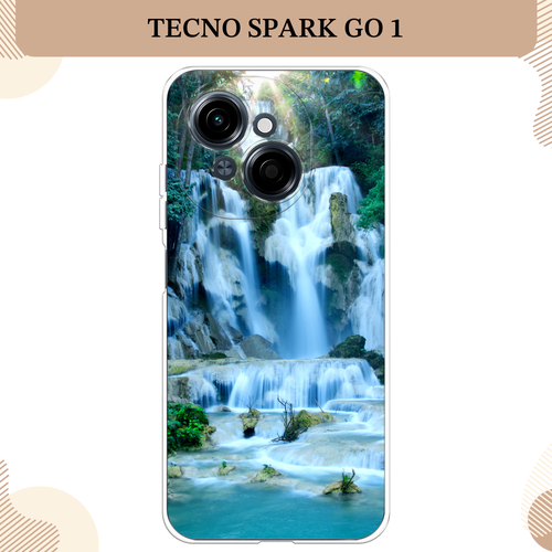 голубой, зеленый