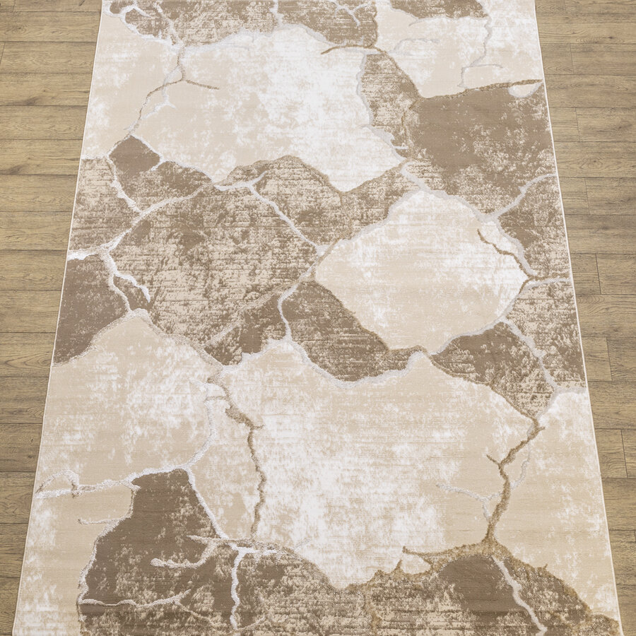 Ковер Турецкий Nord дизайн 10455A цвет BEIGE / BEIGE 1.2x1.8м