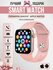Умные смарт часы Х8 PRO Smart Watch 45mm Android iOS розовый