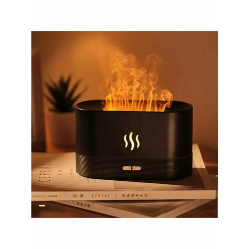 Увлажнитель воздуха с ароматизацией и подсветкой увлажнитель воздуха для дома камин черный 859₽