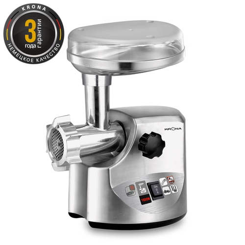 Электрическая мясорубка с насадками KRONA Wolf Metall 1800W KRMG01 9943₽