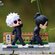 Bandai Jujutsu Kaisen Фигурки Сатору Годжо Гето Сугуру PVC, 2pcs,...