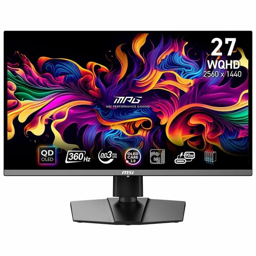 Монитор MSI MPG 271QRD-OLED 27 2560 x 1440 пикселей 360Гц 003ms 117468₽