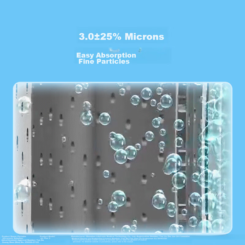 Изображение Jianan Nebulizer for Home Use, Adults And Children, Medical-Grade, Quiet Operation, Adjustable Speed, AirPlus2