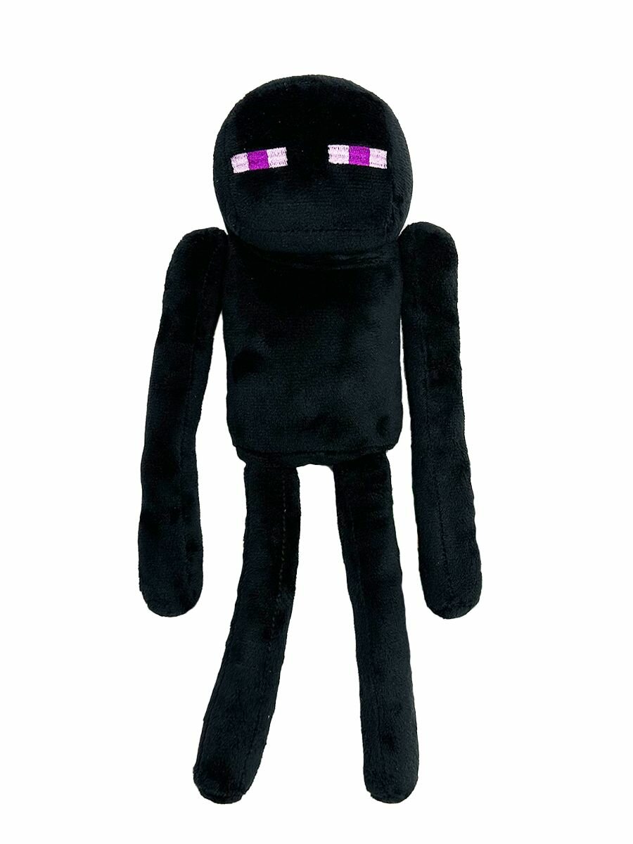 Мягкая игрушка Minecraft Эндермен или Странник края (Enderman), 30 см