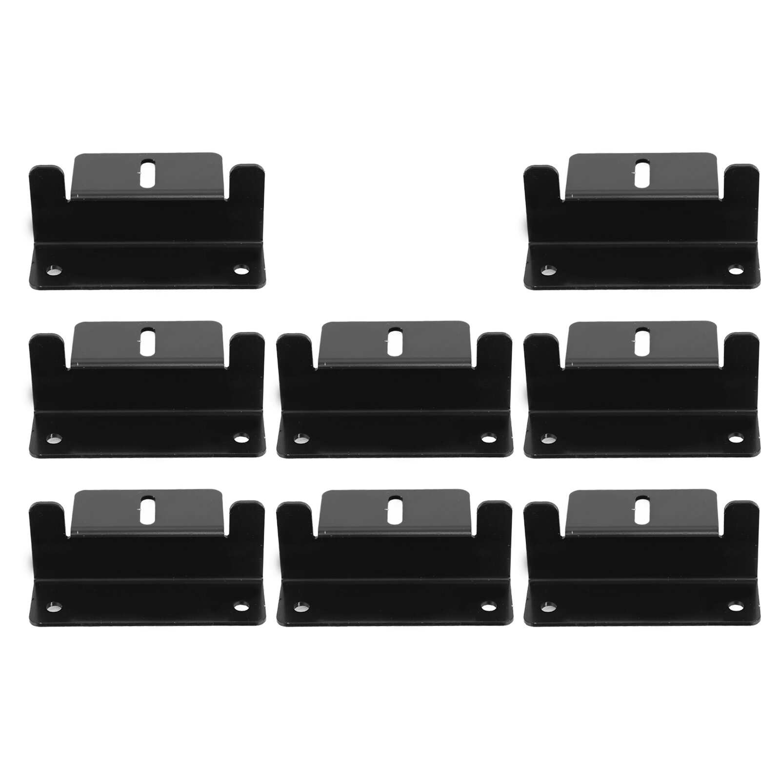 Кронштейн для крепления солнечной панели из алюминиевого сплава Z-образные кронштейны Винты Гайки Шайбы Аксессуар для солнечной панели для прицепов на крыше