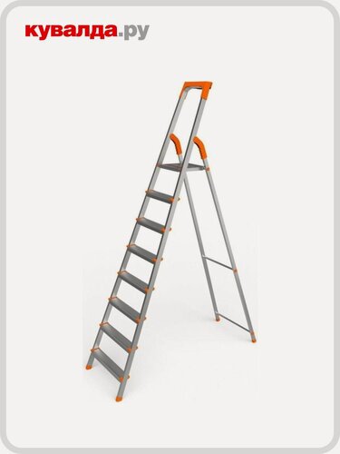 Изображение товара Стремянка стальная Сарайлы-М (Sarayli) Европа 8 ступеней