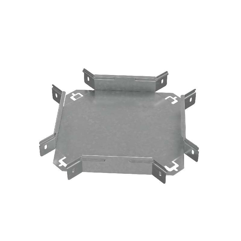 Ответвитель для лотка Х-образ. 100х50 сталь 0.8мм 