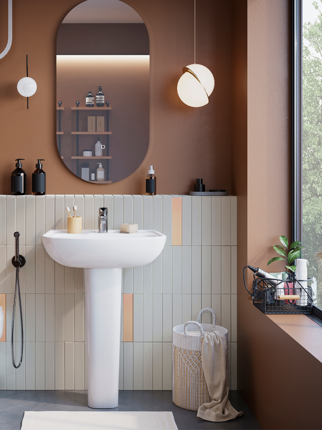 Раковина Santek Лонги 60 с отверстием под смеситель — фото 1