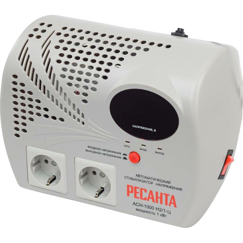 Стабилизатор напряжения Ресанта АСН 1000 Н2/1-Ц 63/6/13