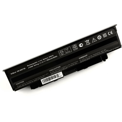 Аккумулятор для Dell N5010 N5110 N7010 N7110 (11.1V 6600mAh) p/n: J1KND J4XDH 04YRJH 06P6PN