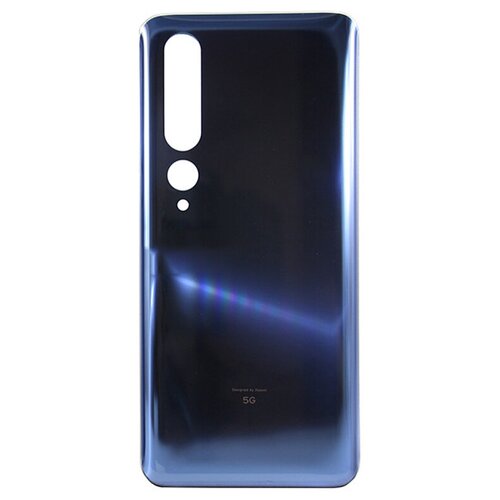 Задняя крышка для Xiaomi Mi10 (синяя)