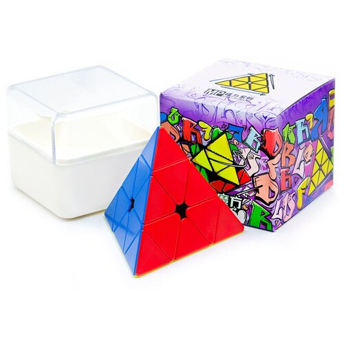 пирамидка рубика qiyi mofangge master pyraminx color Головоломка пирамидка 3х3 QiYi (MoFangGe) MP Pyraminx M, color