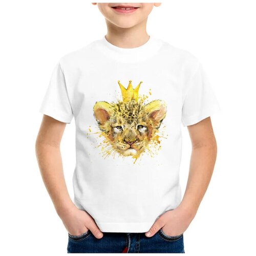 Детская футболка coolpodarok 24 р-рКраски. Король лев