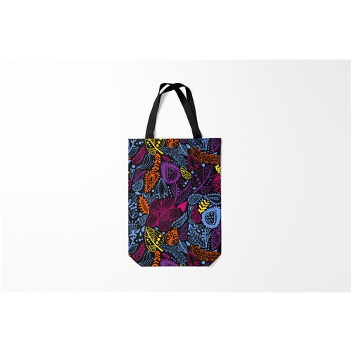 фото Сумка-шоппер / 31х42 см / популярные иллюстрации / природа осенний орнамент burnettie