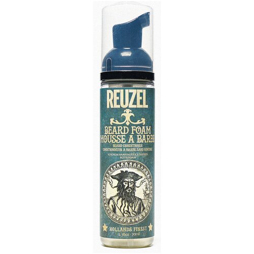 REUZEL Пена-кондиционер Beard Foam, 70 мл пена для бороды очищающая несмываемая beard foam cleanser