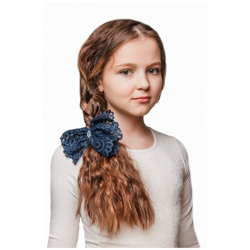 LARMINI Заколка автомат LR-AC-C-BB-KS-205-SSL, цвет темно-синий