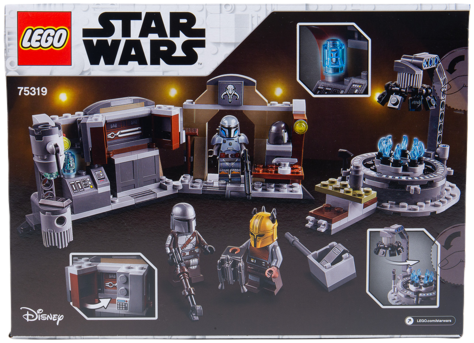 Конструктор LEGO Star Wars 75319 Мастерская Мандалорки-Кузнеца