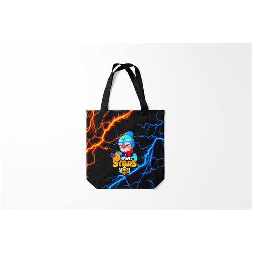 фото Сумка-шоппер / 40х40 см / геймерам / brawl stars gale burnettie