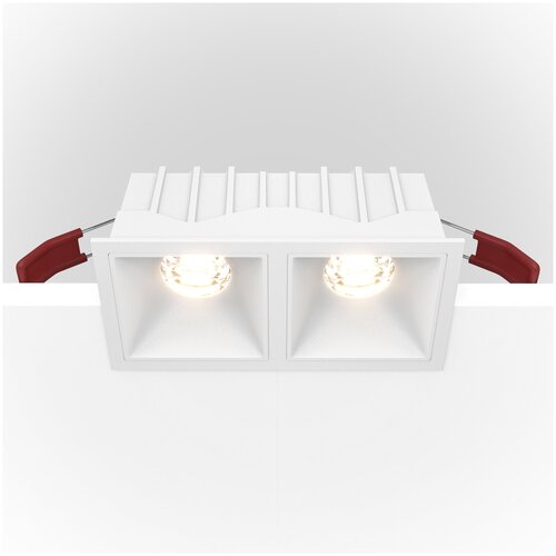 Встраиваемый светильник Maytoni Technical Alfa LED DL043-02-10W4K-D-SQ-W