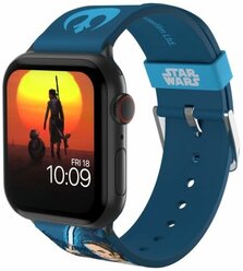 Ремешок MobyFox STAR WARS для Apple Watch (всех размеров) Rey Edition, синий (ST-DSY22STW2021)