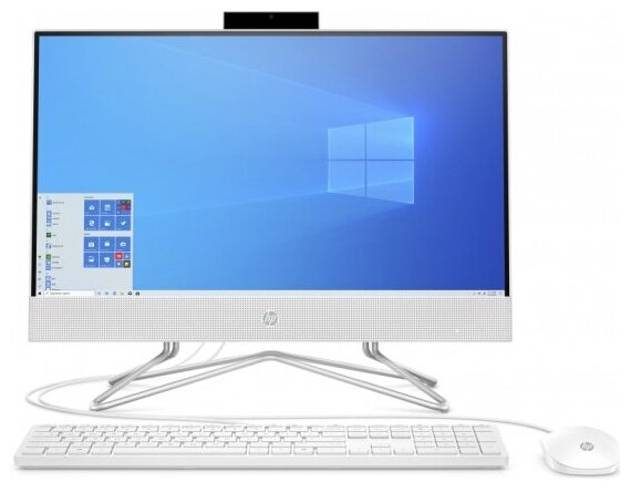 Моноблок HP 22-df0136ur NT 5D1S0EA J5040/8GB/256GB SSD/UHD Graphics/21.5