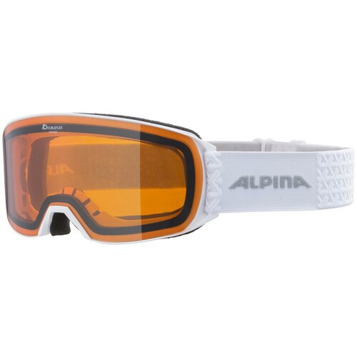 Очки горнолыжные Alpina 2022-23 Nakiska White Matt