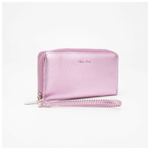 фото Кошелёк на молнии, цвет розовый нет бренда