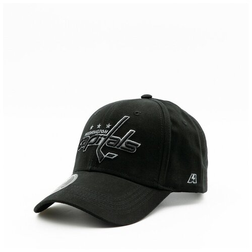 фото Бейсболка восьмиклинка atributika & club, размер 55-58, черный