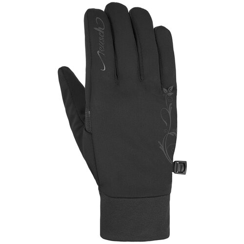 фото Перчатки горнолыжные reusch saskia touch-tec black/black (inch (дюйм):6,5)