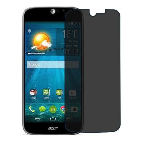 Acer Liquid Jade S защитный экран пленка гидрогель конфиденциальность (силикон) Одна штука