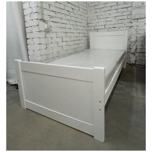 Кровать Арктика из массива березы 190*80 см