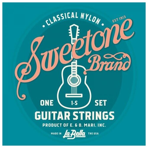 Комплект струн для классической гитары (Нормальное натяжение), La Bella 1s sweetone комплект струн для классической гитары la bella