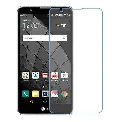 LG Stylo 2 защитный экран из нано стекла 9H одна штука