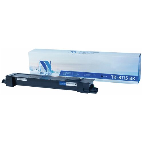 Тонер-картридж NV PRINT (NV-TK8115BK) для Kyocera M8124cidn / M8130cidn, черный, ресурс 12000 страниц картридж unitype лазерный nv print nv q2612a fx 10 70 1 шт