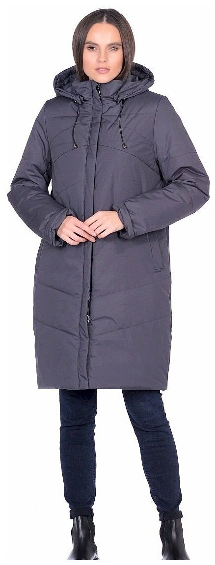 куртка  Maritta зимняя, средней длины, утепленная, водонепроницаемая, ветрозащитная, размер 40(50RU)
